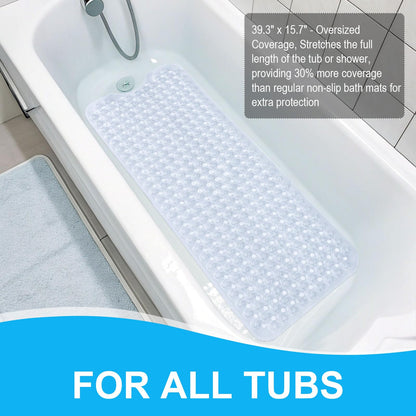Buganda Bath Mat for Tub Non Slip