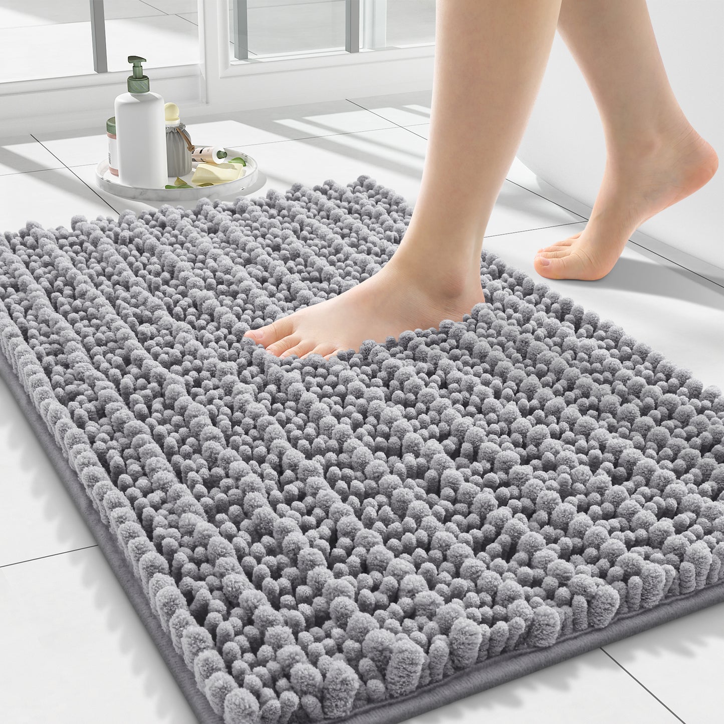 Simmore Chenille Bathroom Rugs