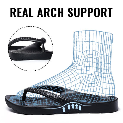 Comwarm Flip Flops for Women Beach Sandals, Summer Beach Women's Flip Flops, Lightweight Comfortable Women's Sandals Indoor Outdoor