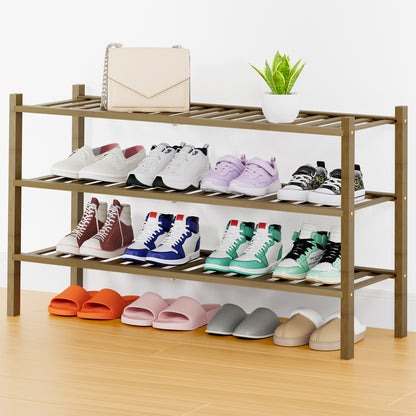 Smiry Bamboo Shoe Rack
