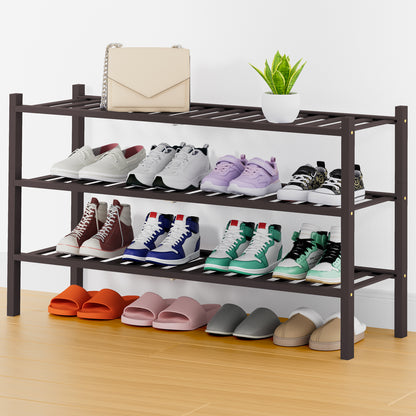 Smiry Bamboo Shoe Rack