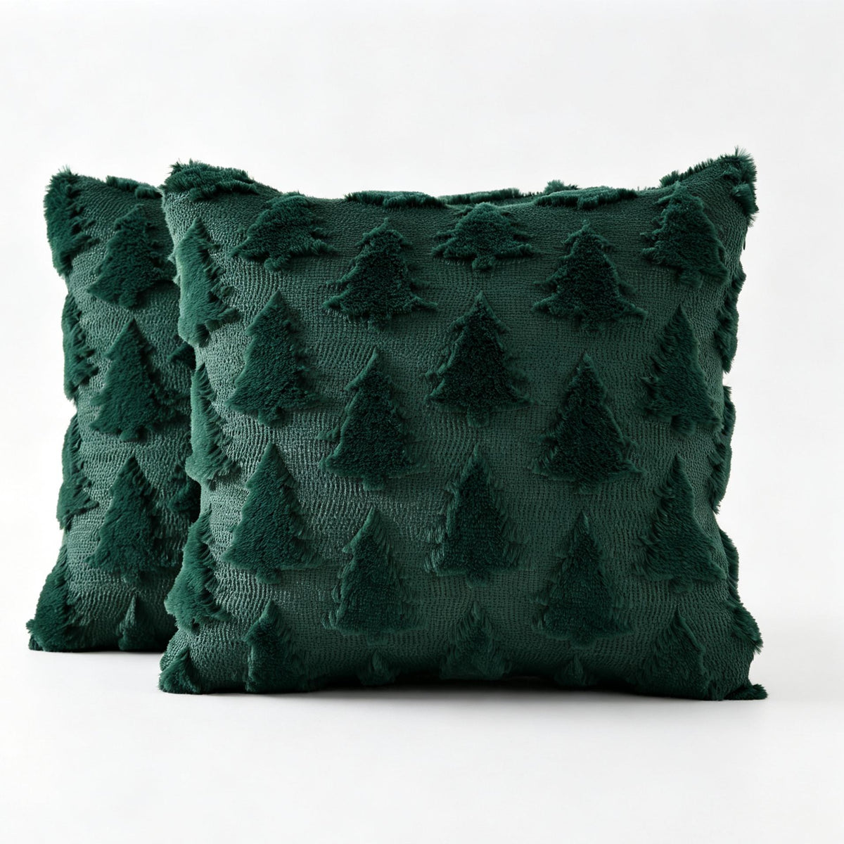 decorUhome Christmas Soft Plush Faux Wool Couch Pillow Cover
