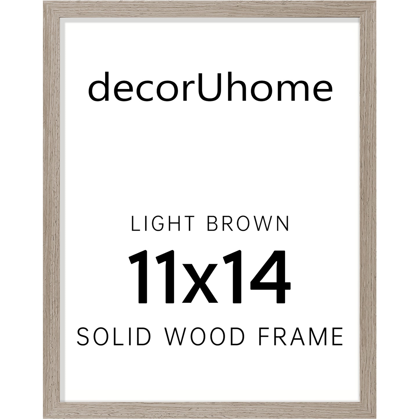decorUhome Solid Wood Picture Frame