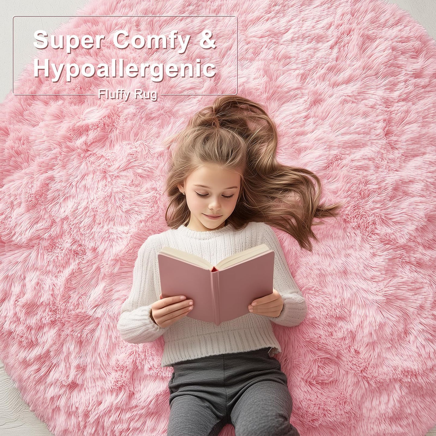 Buganda Fluffy Area Rugs