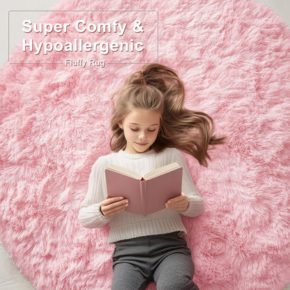 Buganda Fluffy Area Rugs