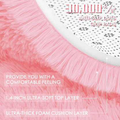 Buganda Fluffy Area Rugs
