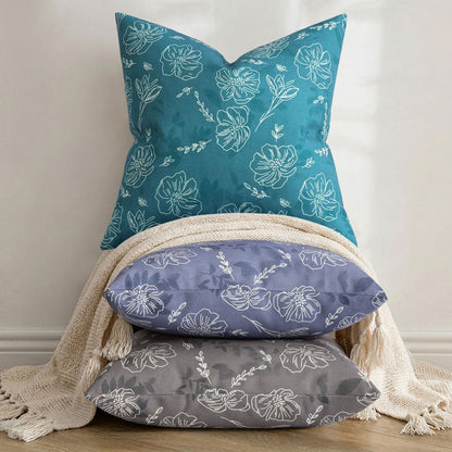 decorUhome Throw Pillow Covers 18x18 inch Decorative Pillow Covers for Couch