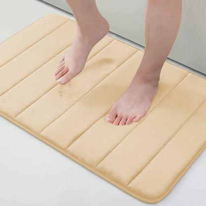 Buganda Memory Foam Bathroom Rugs