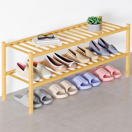 Smiry Bamboo Shoe Rack