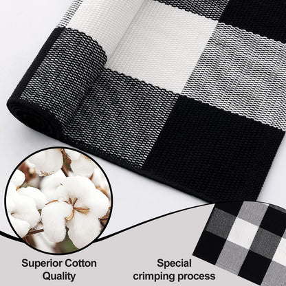 Buganda Buffalo Plaid Area Rug
