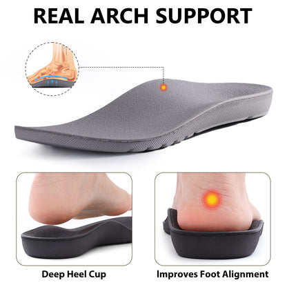 Smile Popcorn Women's Orthotic Arch Support Slippers Soft House Slippers Slides Corduroy Cross Bow House Shoes