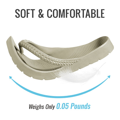 KIDMI Arch Support Flip Flops for Womens Comfortable Orthopedic Sandals for Plantar Fasciitis Beach Thong Slides