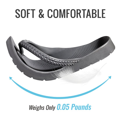 KIDMI Arch Support Flip Flops for Womens Comfortable Orthopedic Sandals for Plantar Fasciitis Beach Thong Slides