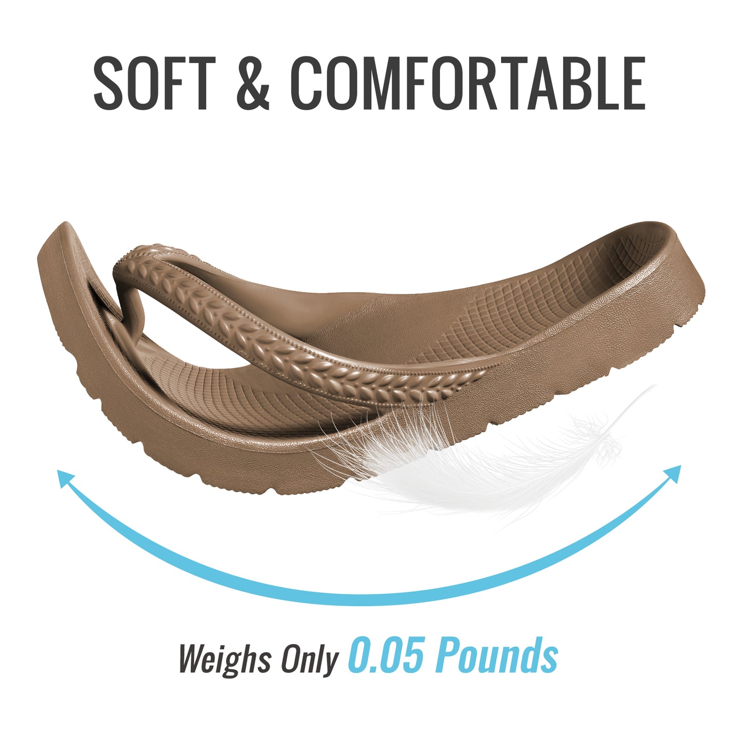 KIDMI Arch Support Flip Flops for Womens Comfortable Orthopedic Sandals for Plantar Fasciitis Beach Thong Slides