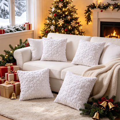 decorUhome Christmas Throw Pillow Covers