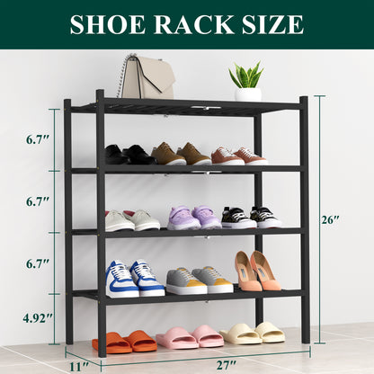 Smiry Bamboo Shoe Rack