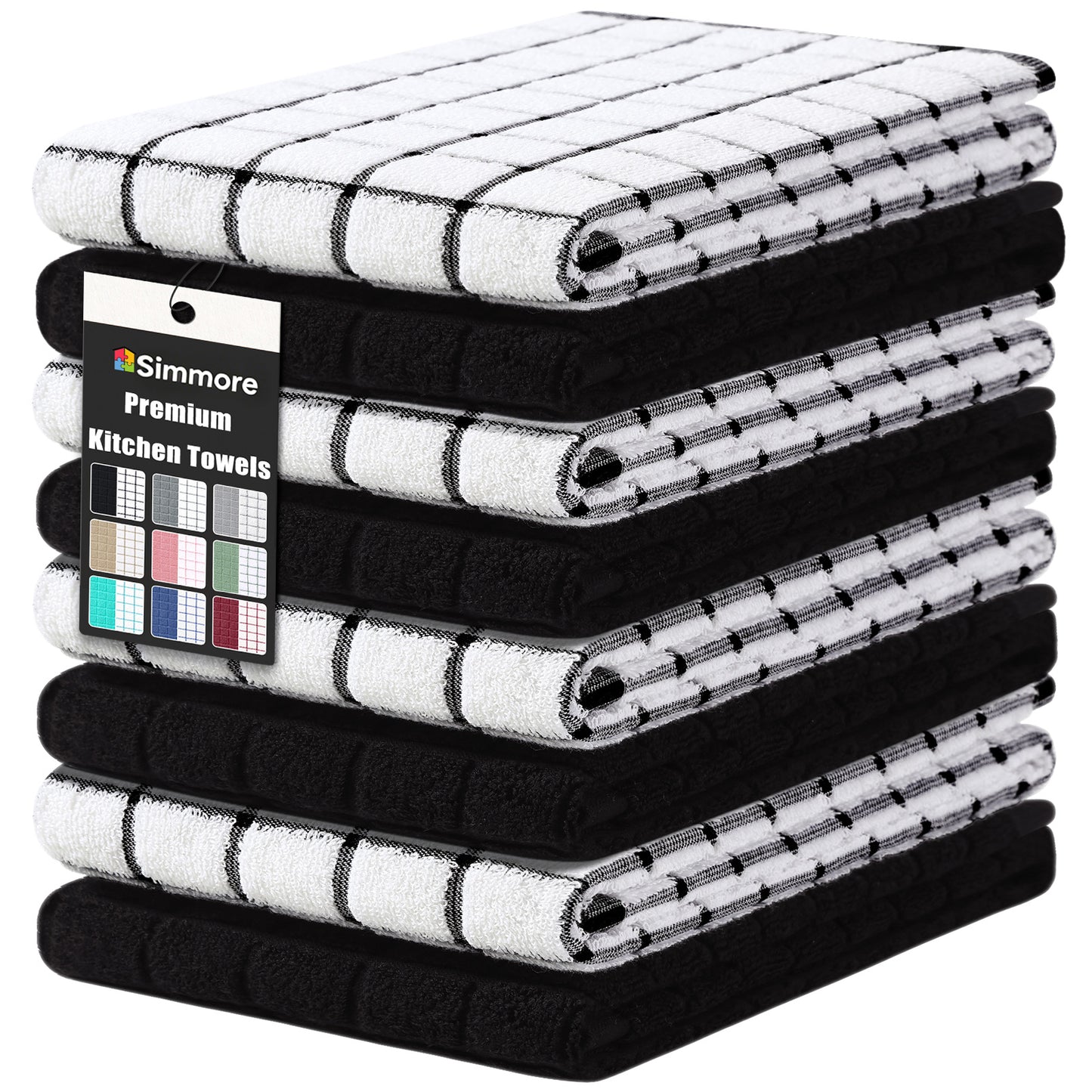 Simmore pure Cotton Terry Kitchen Towels