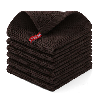 Smiry Waffle Weave Kitchen Dish Cloths