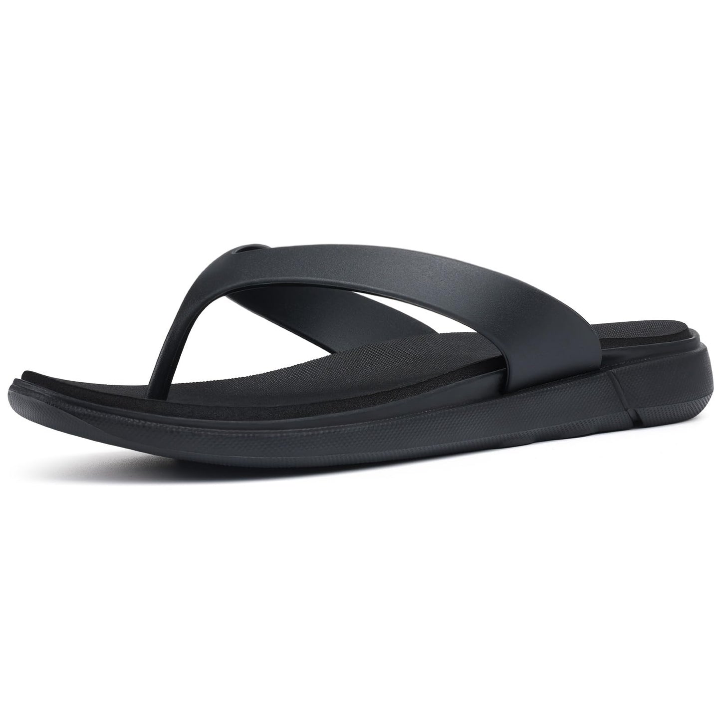 Crestar Comfortable Thong Flip Flops for Women，Arch Support Womens Summer Beach Sandals