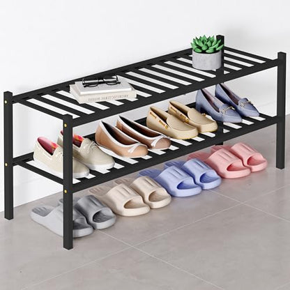 Smiry Bamboo Shoe Rack