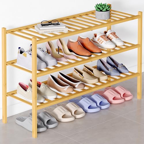 Smiry Bamboo Shoe Rack