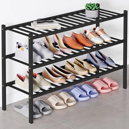 Smiry Bamboo Shoe Rack