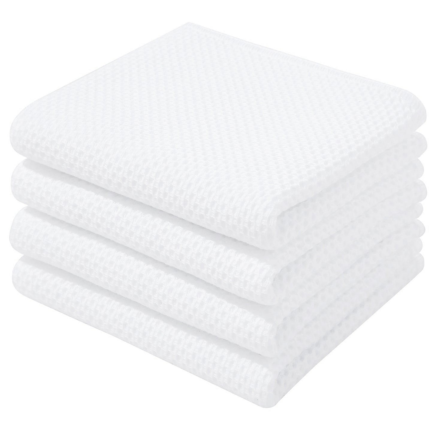 Simmore Cotton Waffle Weave Dish Towels and Dishcloths