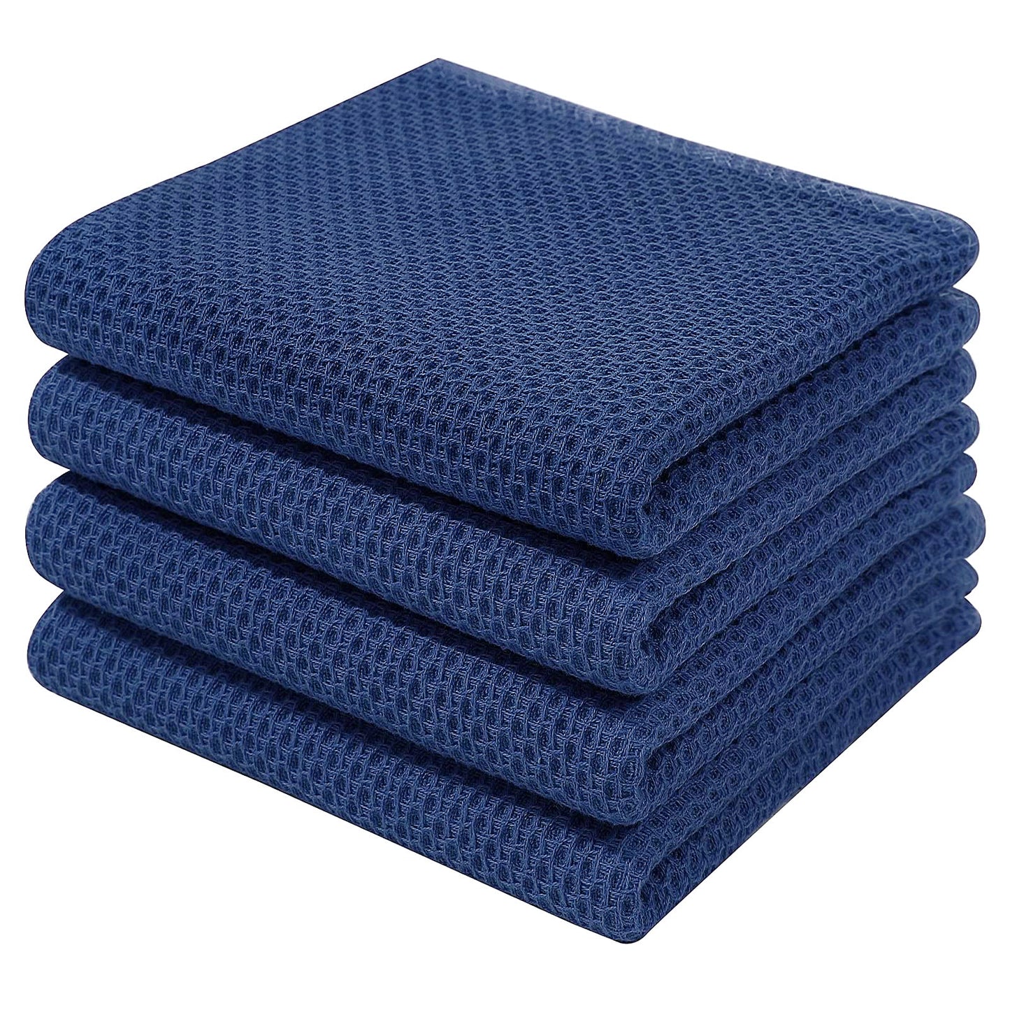 Simmore Cotton Waffle Weave Dish Towels and Dishcloths