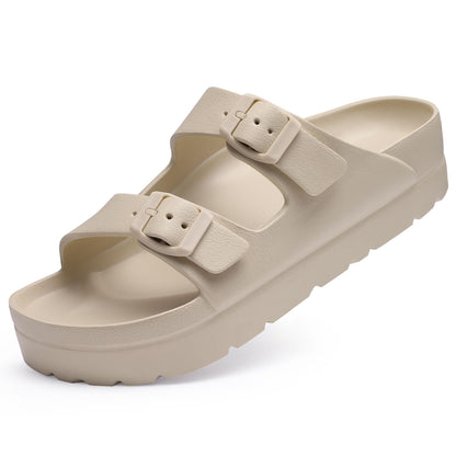 Litfun Thick Soles Summer Beach Sandals