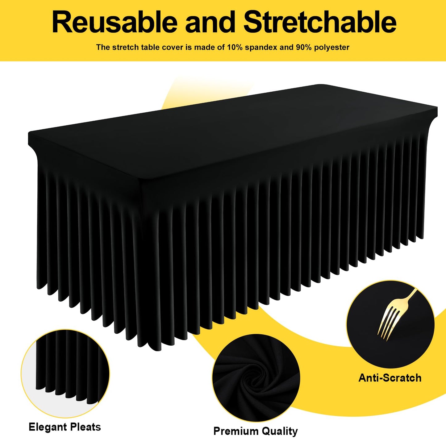 decorUhome Spandex Tablecloth