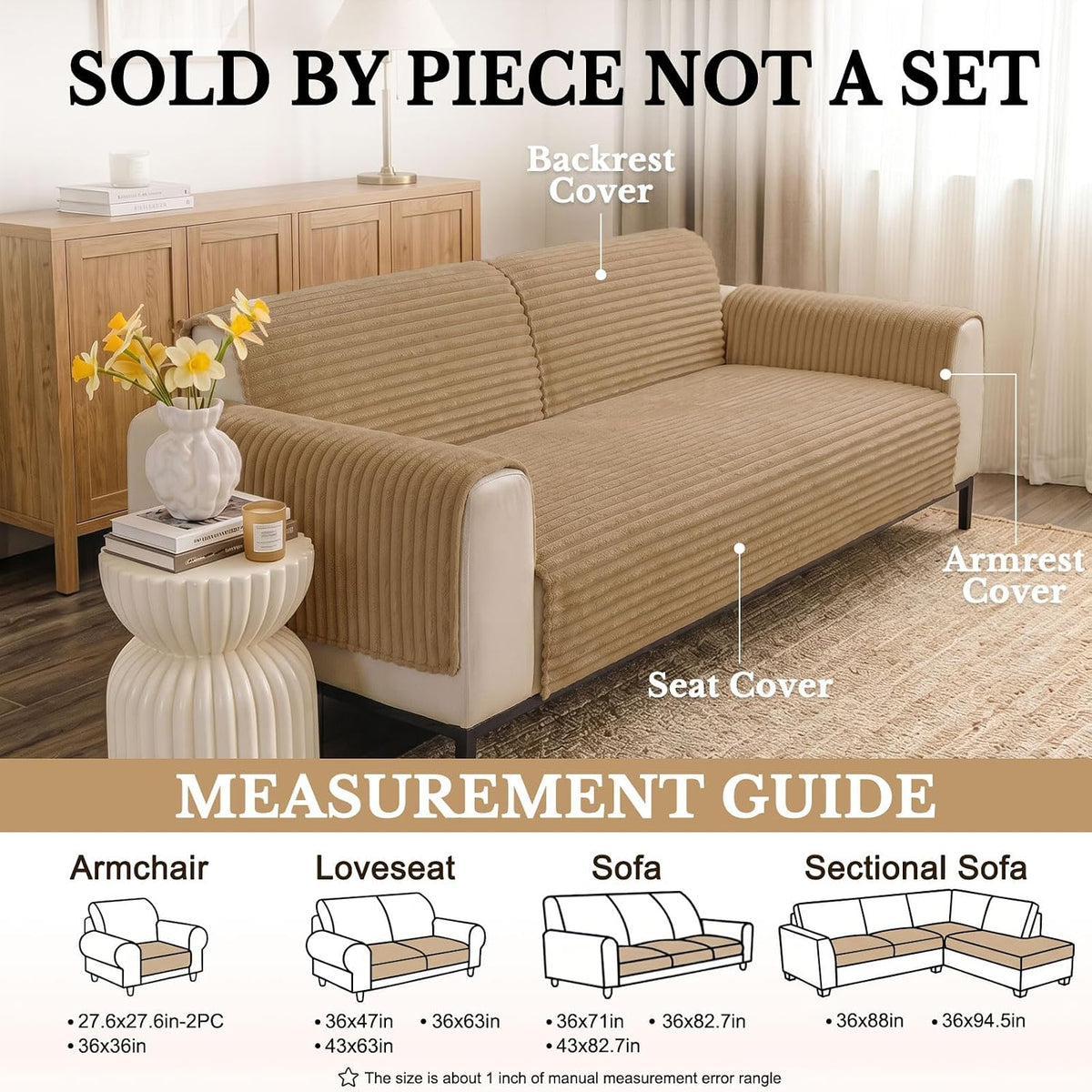 decorUhome Waterproof Couch Cover for Dogs
