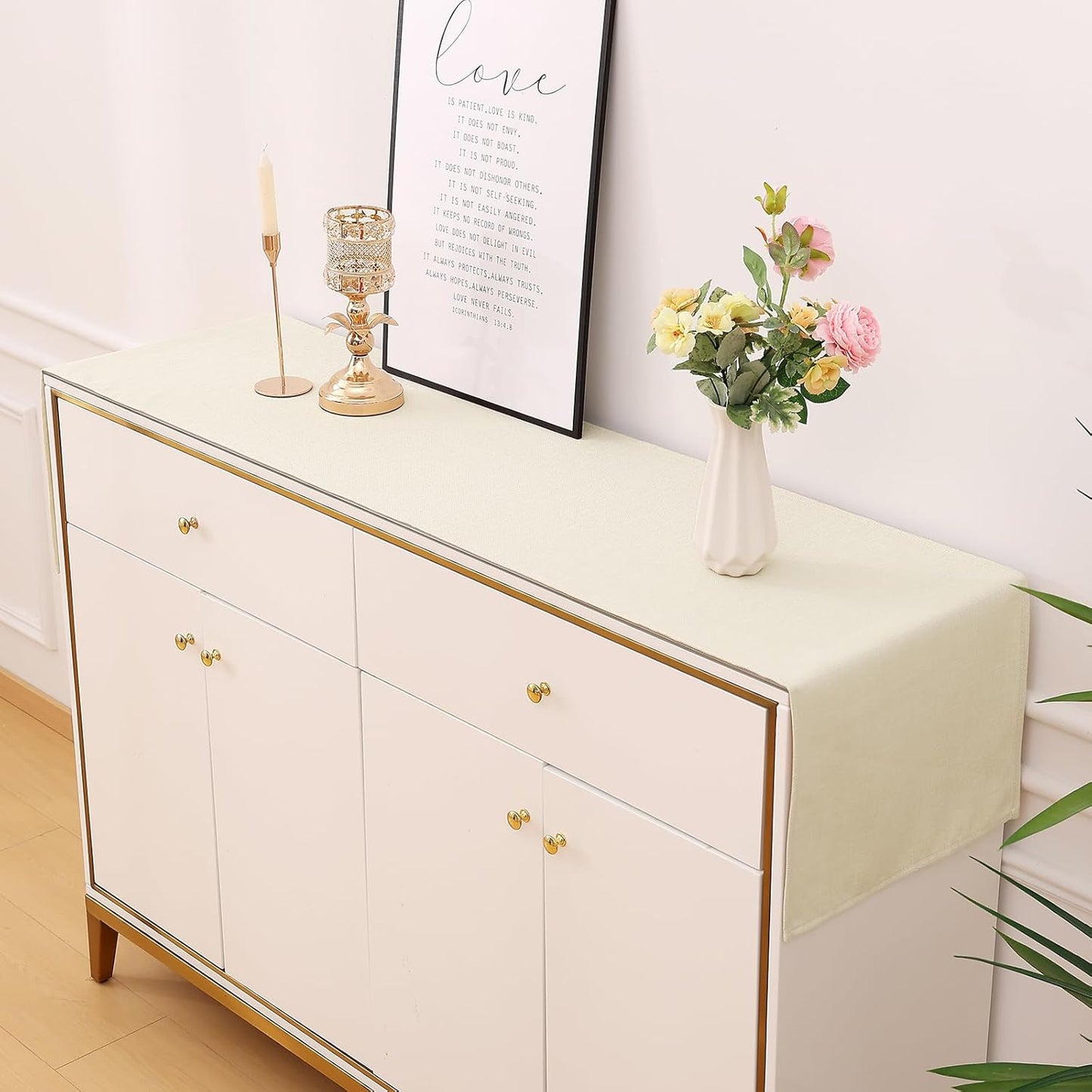 decorUhome Linen Table Runner