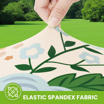 decorUhome Rectangle Spandex Fitted Tablecloth