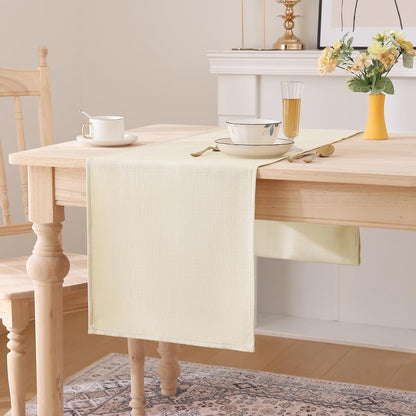decorUhome Linen Table Runner