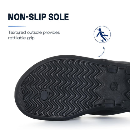 Crestar Comfortable Thong Flip Flops for Women，Arch Support Womens Summer Beach Sandals