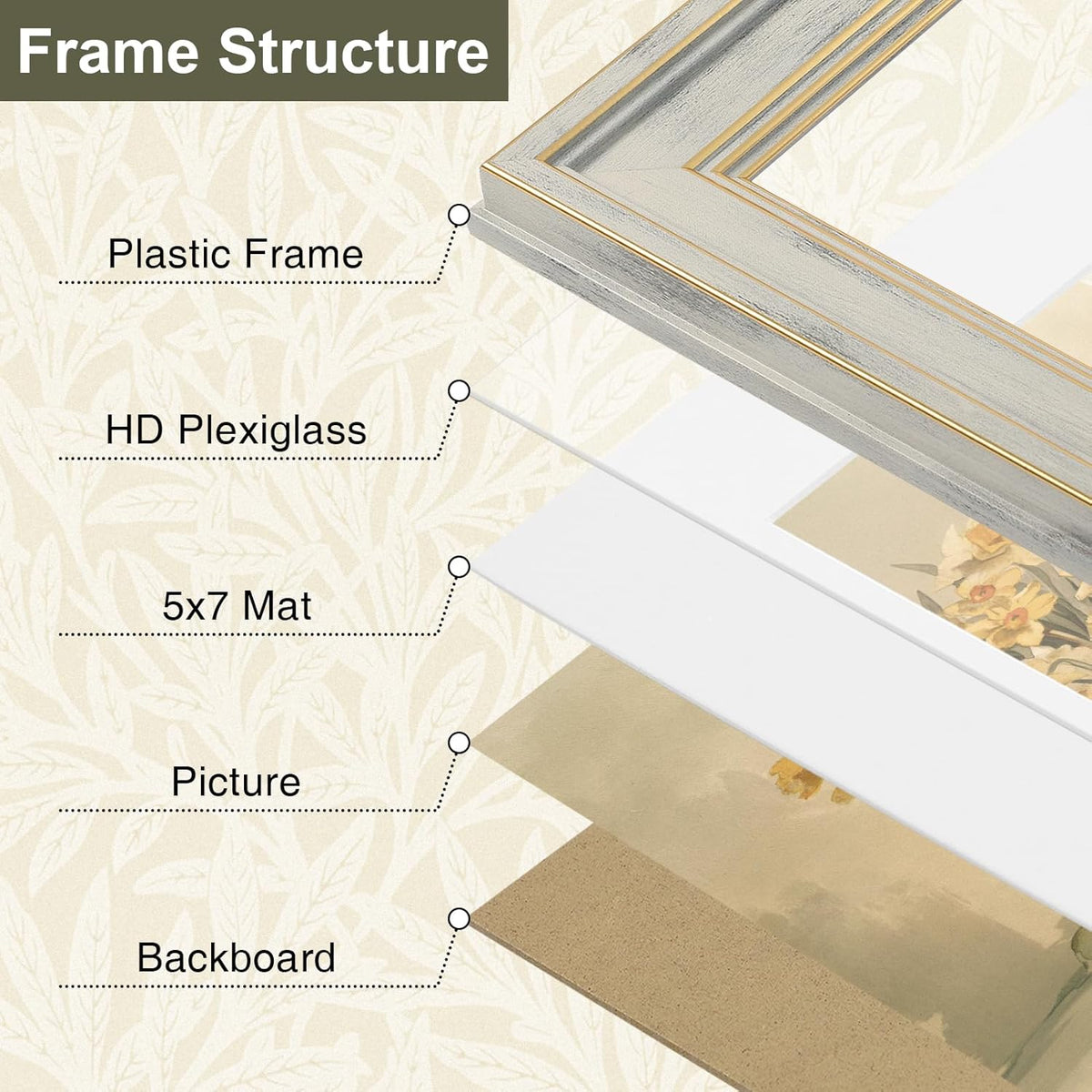 decorUhome Picture Frames Set of 4