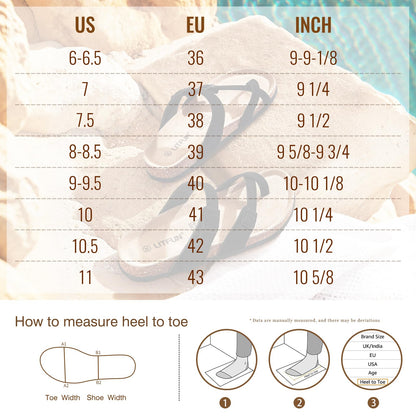 Litfun Women's Genuine Suede Cork Footbed Sandals Comfortable Summer Slides with Adjustable Buckle