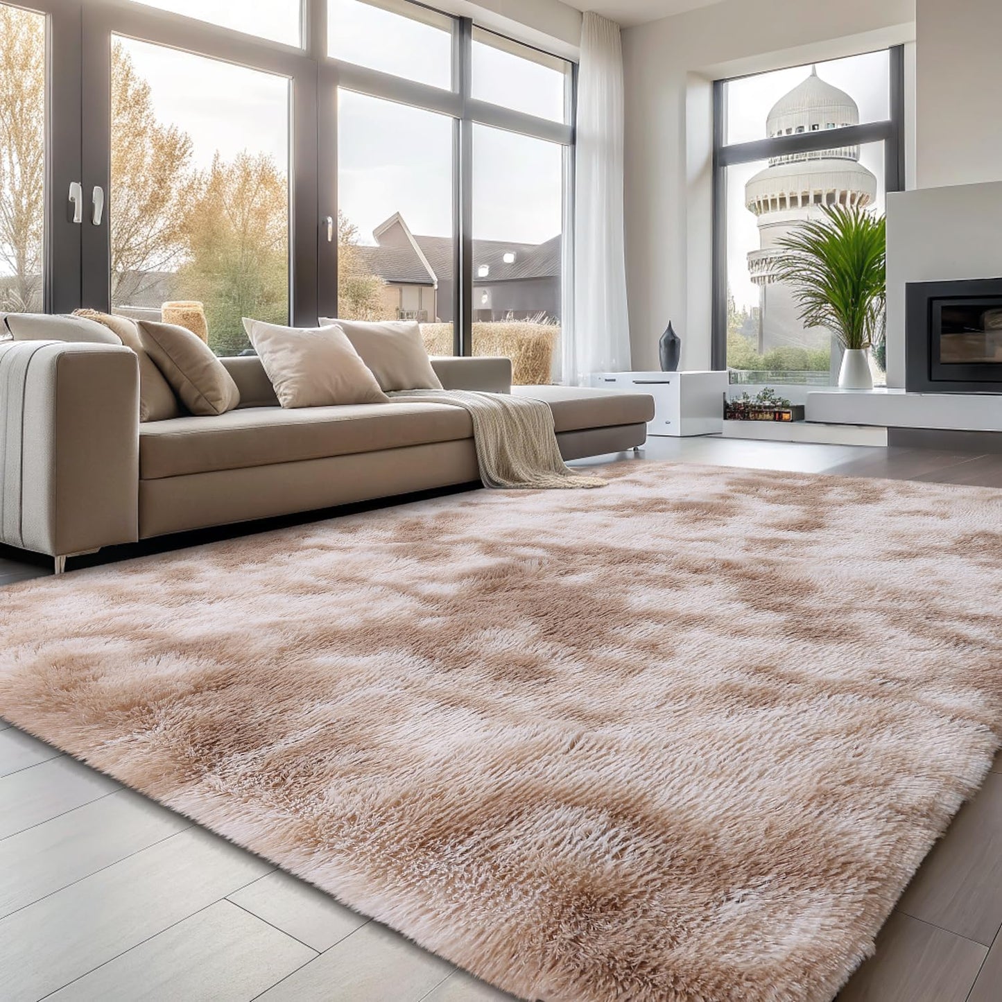 Buganda Soft Shag Area Rug