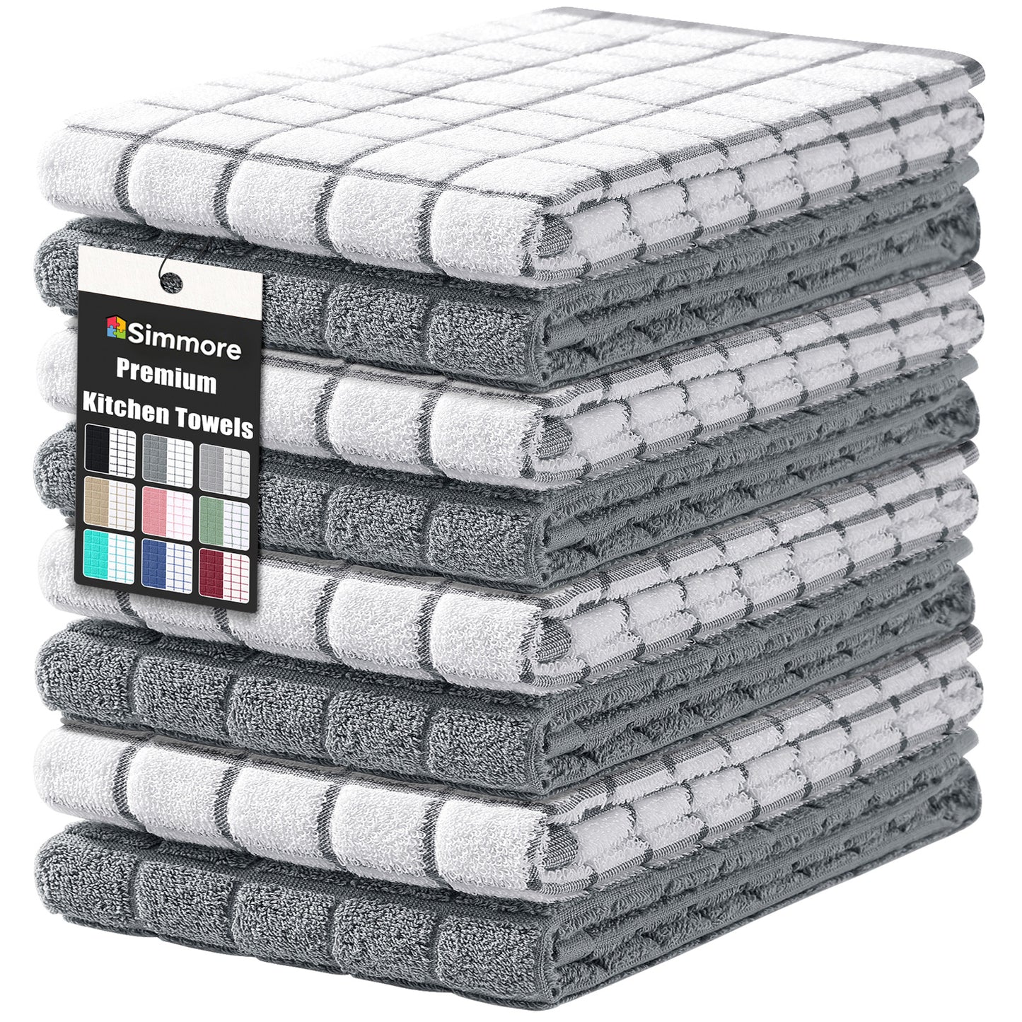 Simmore pure Cotton Terry Kitchen Towels