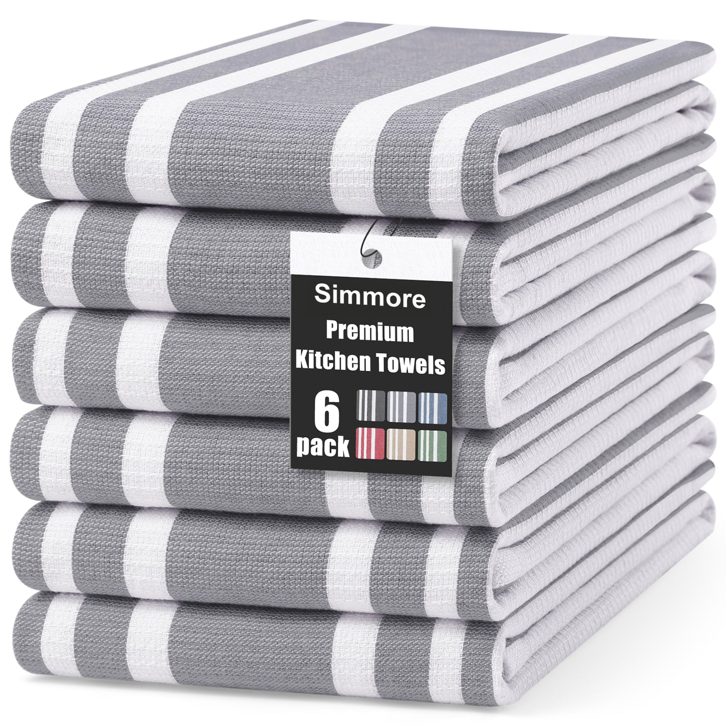 Simmore Cotton Striped  Kitchen Towels
