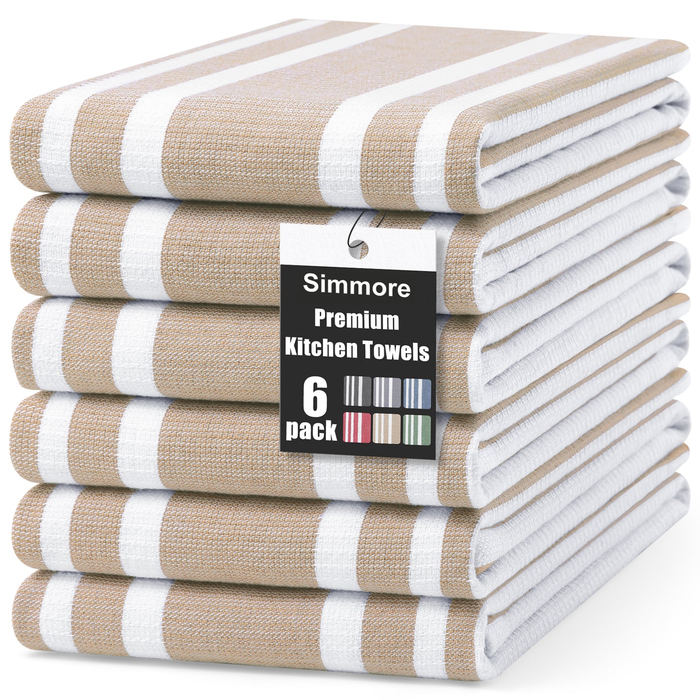 Simmore Cotton Striped  Kitchen Towels