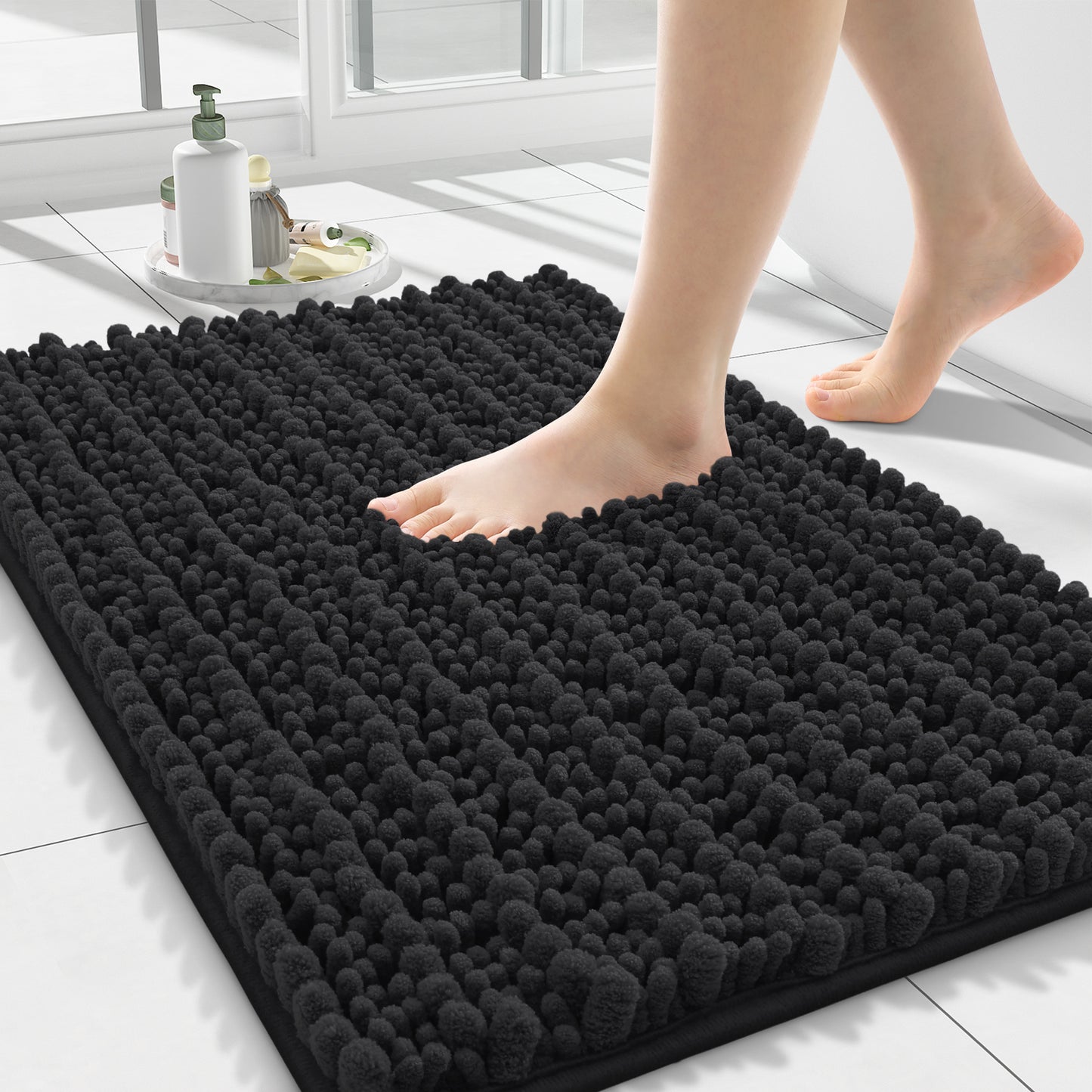 Simmore Chenille Bathroom Rugs