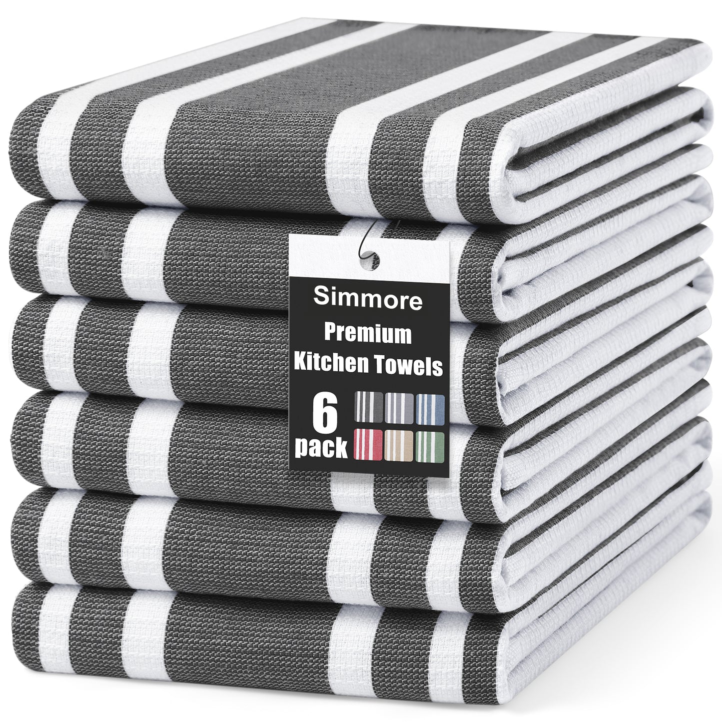 Simmore Cotton Striped  Kitchen Towels