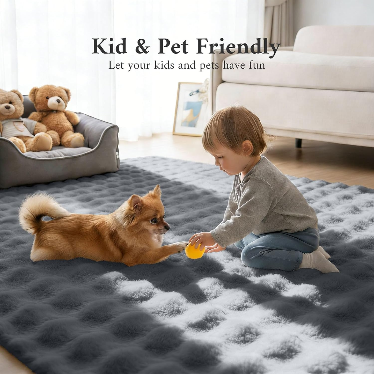 Buganda Area Rugs for Living Room