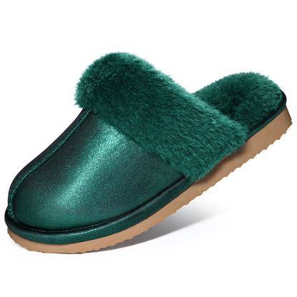 Litfun Women's Fuzzy Memory Foam Slippers Fluffy Winter House Shoes Indoor and Outdoor