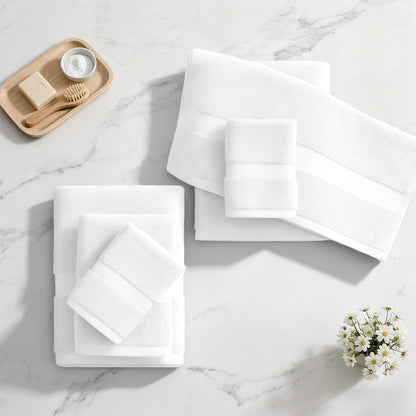 decorUhome Pack of 4 Bath Towels 27 x 55 Inches