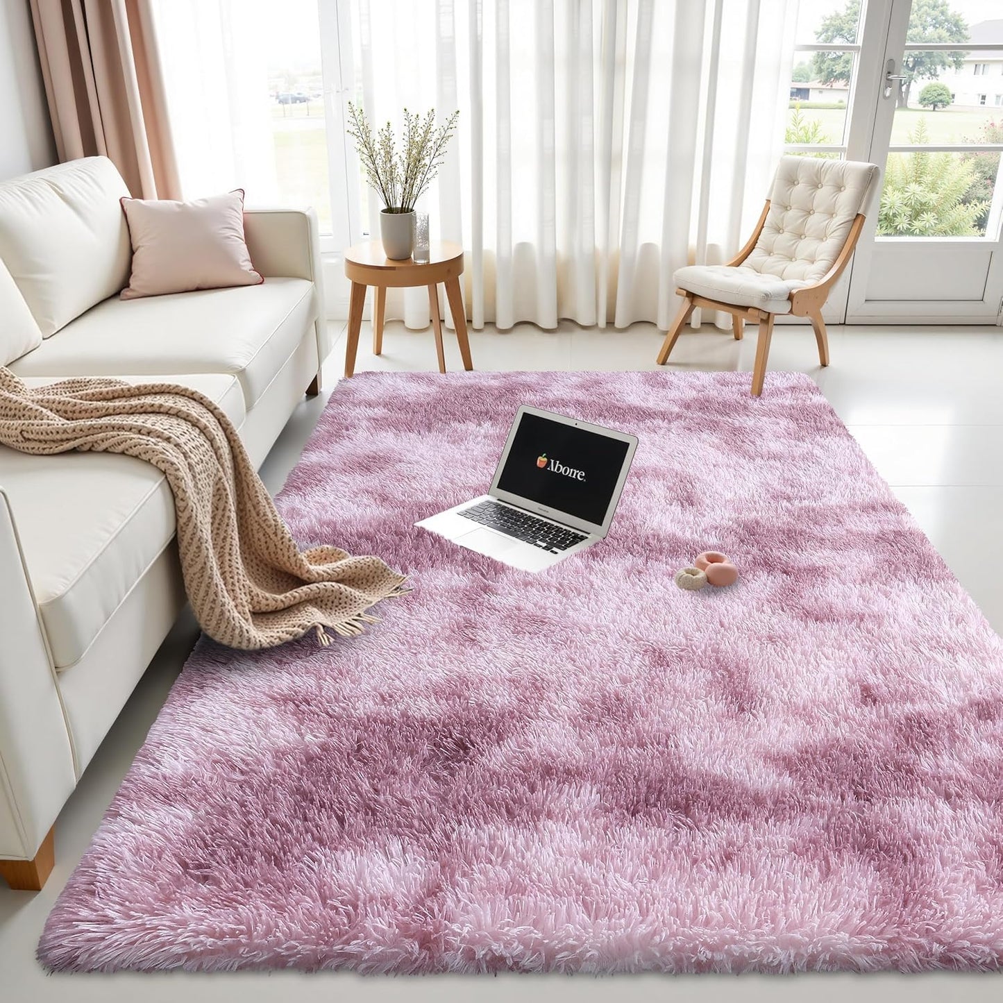 Buganda Soft Shag Area Rug