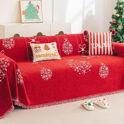 decorUhome Sofa cover for 3-Cushion Couch