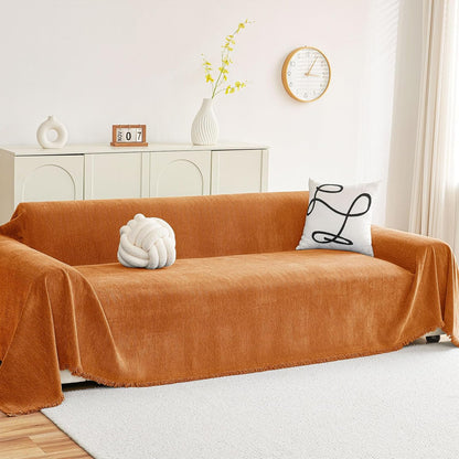 decorUhome Sofa cover for 3-Cushion Couch