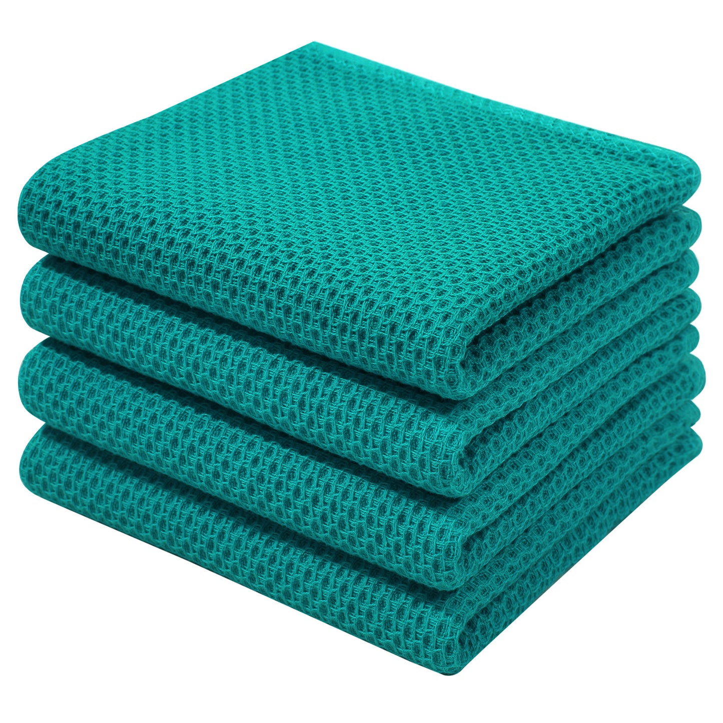 Simmore Cotton Waffle Weave Dish Towels and Dishcloths